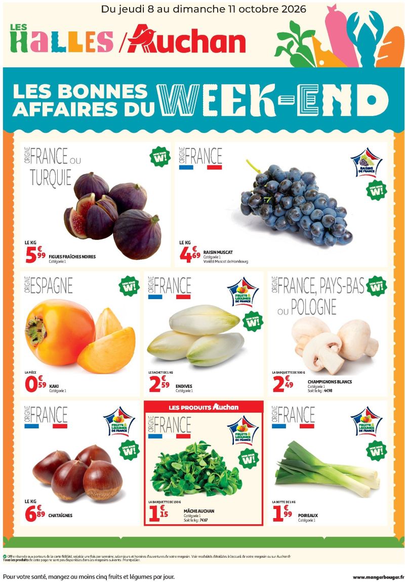 Auchan catalogue du 08/10 au 11/10/2026 – page 1