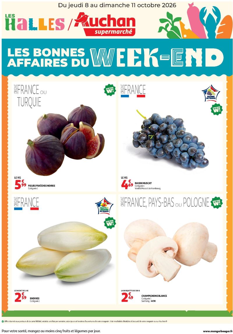 Auchan catalogue du 08/10 au 11/10/2026 – page 1