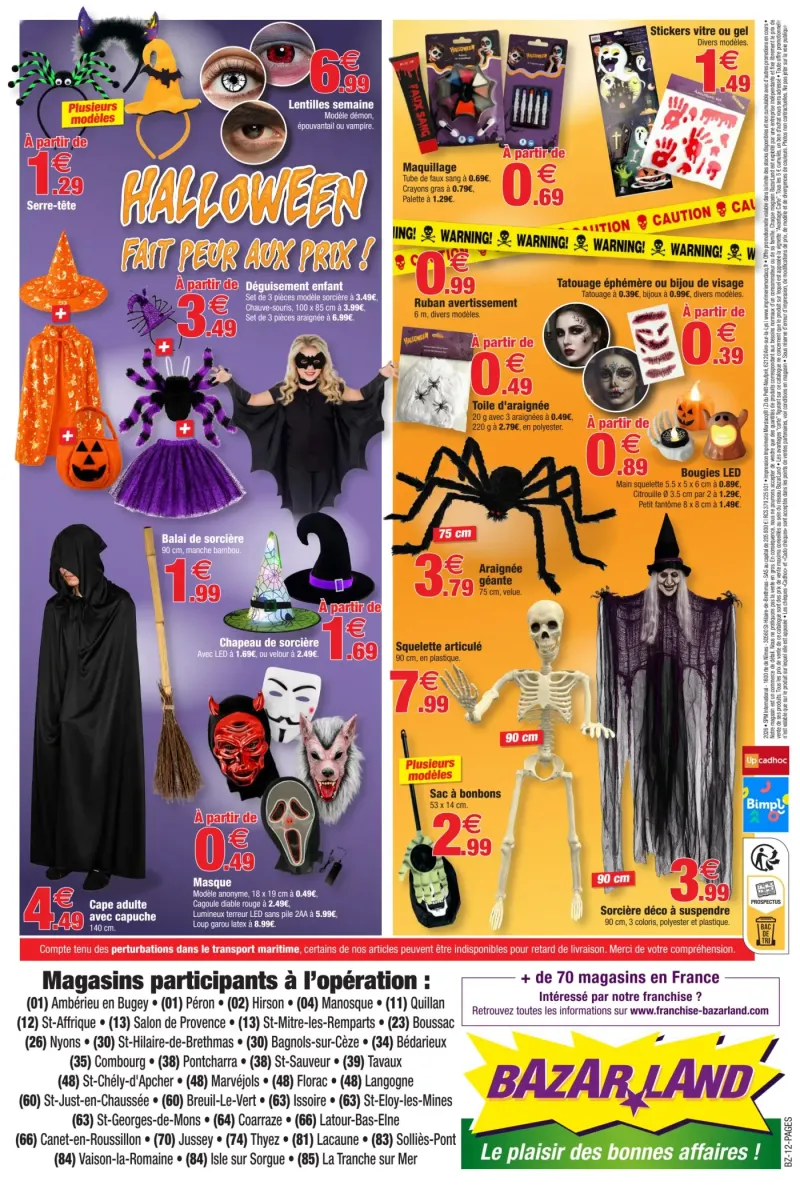 Bazarland catalogue du 09/09 au 07/10/2026 – page 12