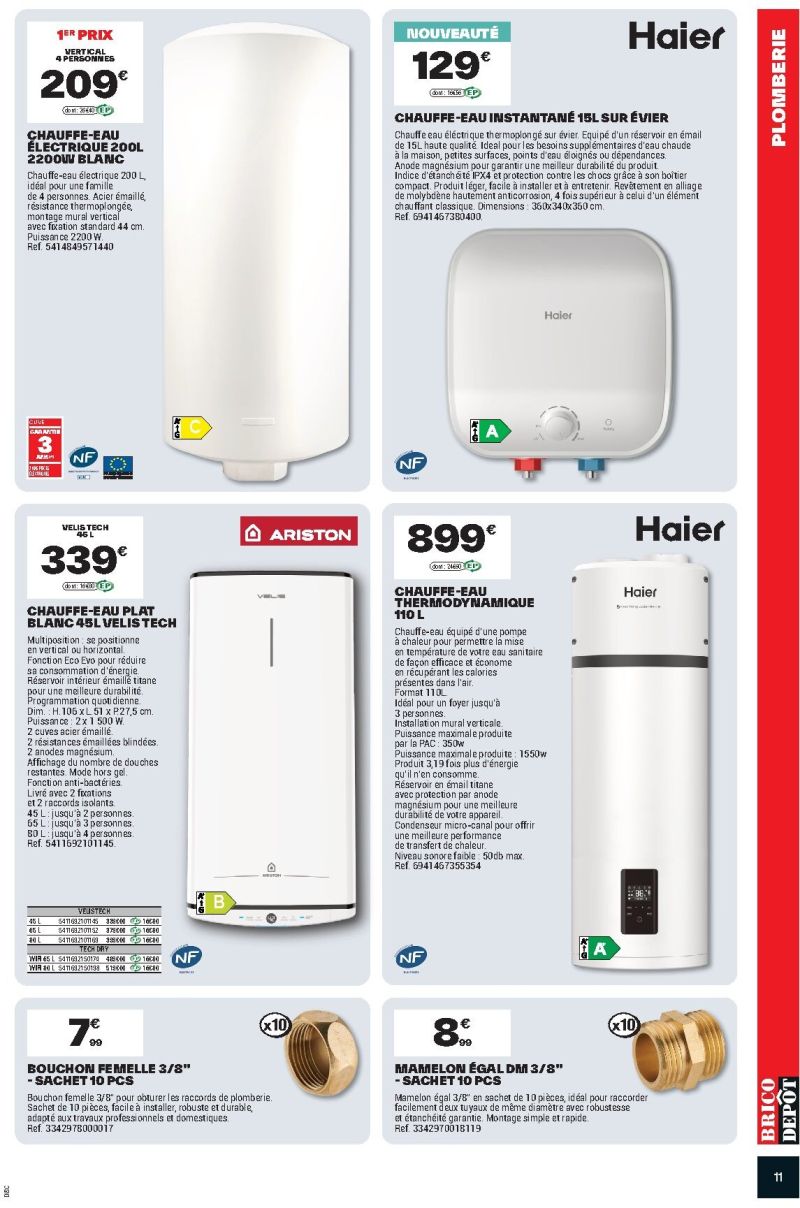 Brico Dépôt catalogue du 02/10 au 16/10/2026 – page 11