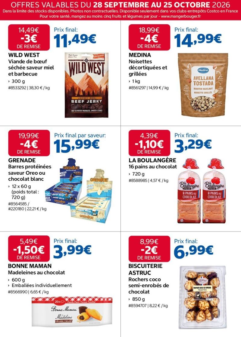 Costco catalogue du 28/09 au 25/10/2026 – page 11