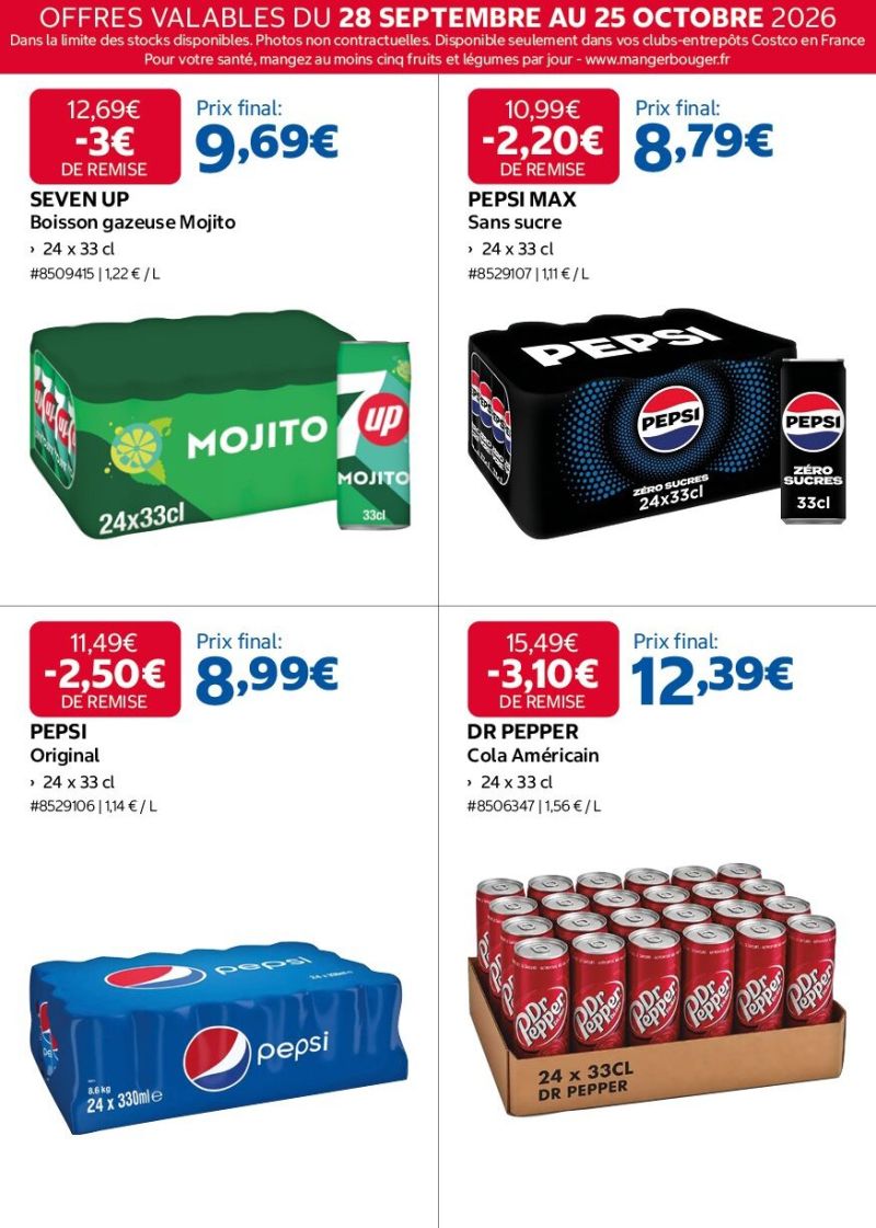 Costco catalogue du 28/09 au 25/10/2026 – page 14