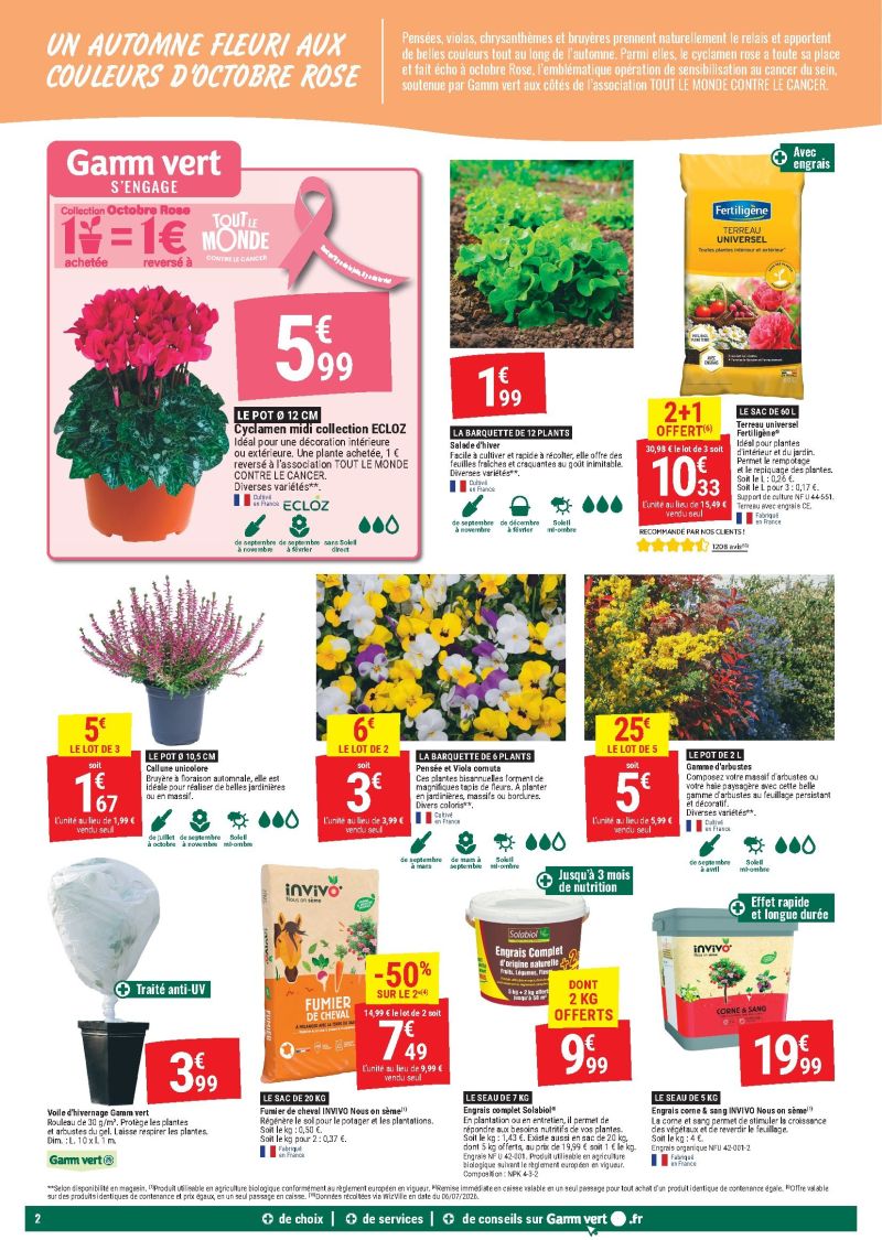 Gamm vert catalogue du 07/10 au 19/10/2026 – page 2