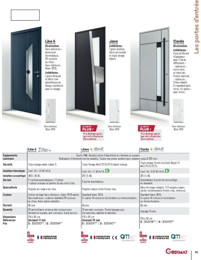 Gedimat catalogue du 01/01 au 31/12/2026 – page 61