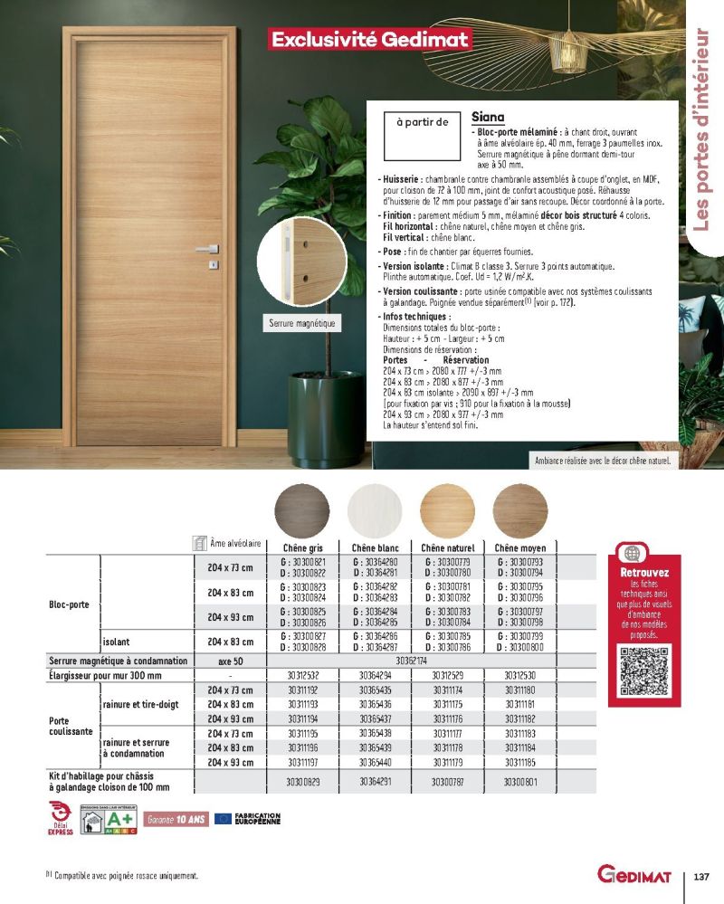 Gedimat catalogue du 01/01 au 31/12/2026 – page 137