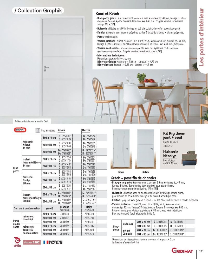 Gedimat catalogue du 01/01 au 31/12/2026 – page 131