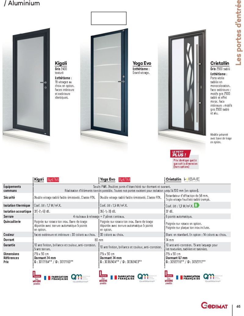 Gedimat catalogue du 01/01 au 31/12/2026 – page 65