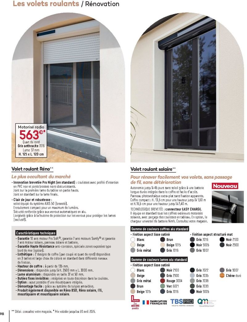 Gedimat catalogue du 01/01 au 31/12/2026 – page 98