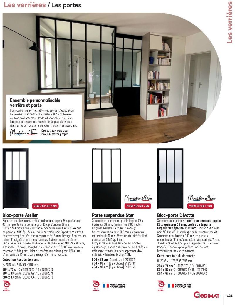 Gedimat catalogue du 01/01 au 31/12/2026 – page 181