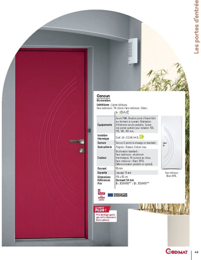 Gedimat catalogue du 01/01 au 31/12/2026 – page 43