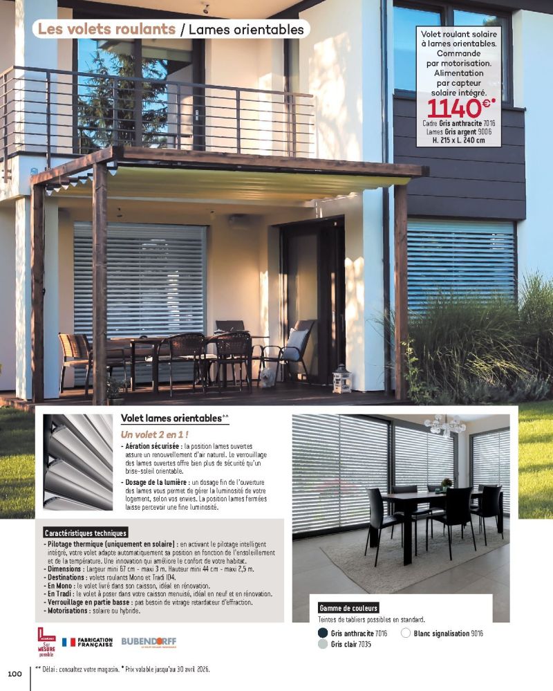 Gedimat catalogue du 01/01 au 31/12/2026 – page 100