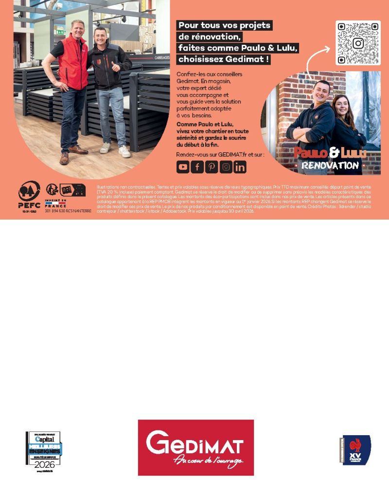 Gedimat catalogue du 01/01 au 31/12/2026 – page 208