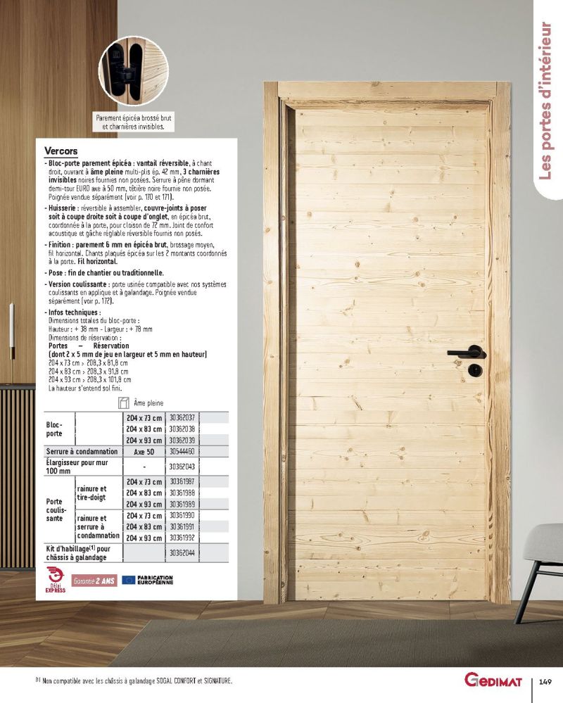 Gedimat catalogue du 01/01 au 31/12/2026 – page 149