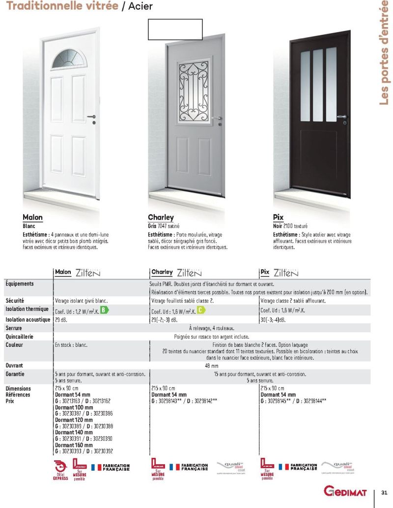 Gedimat catalogue du 01/01 au 31/12/2026 – page 31