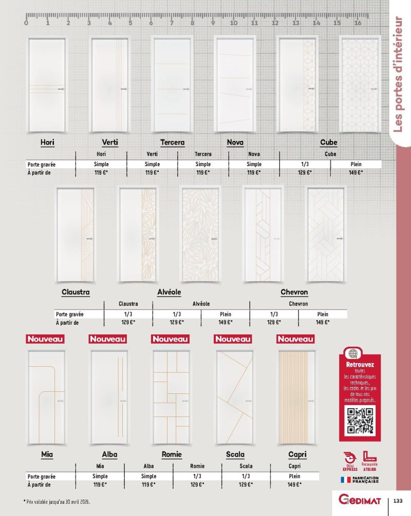 Gedimat catalogue du 01/01 au 31/12/2026 – page 133