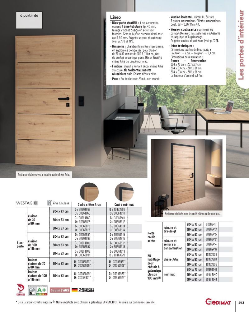 Gedimat catalogue du 01/01 au 31/12/2026 – page 143