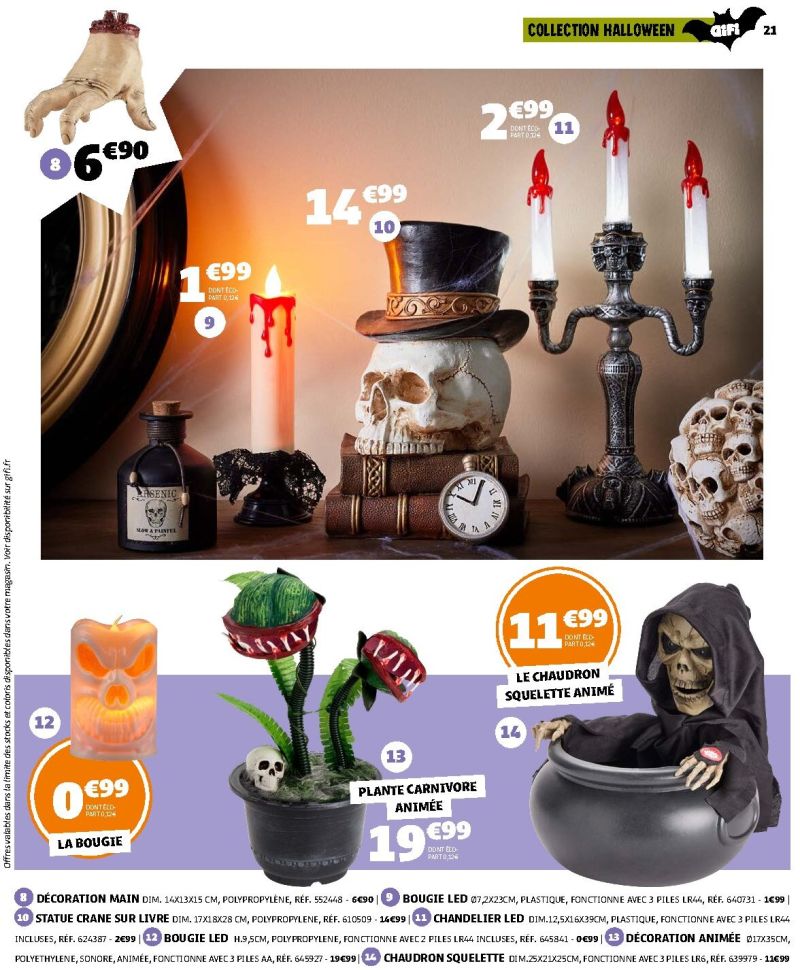Gifi catalogue du 29/09 au 12/10/2026 – page 21