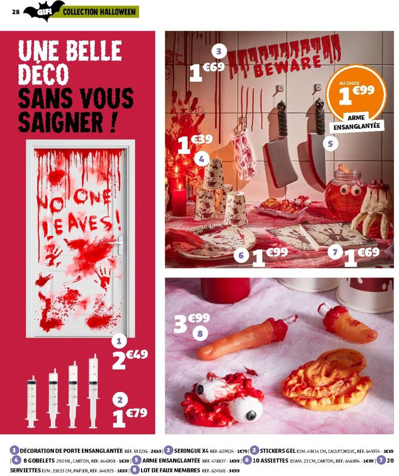 Gifi catalogue du 29/09 au 12/10/2026 – page 28