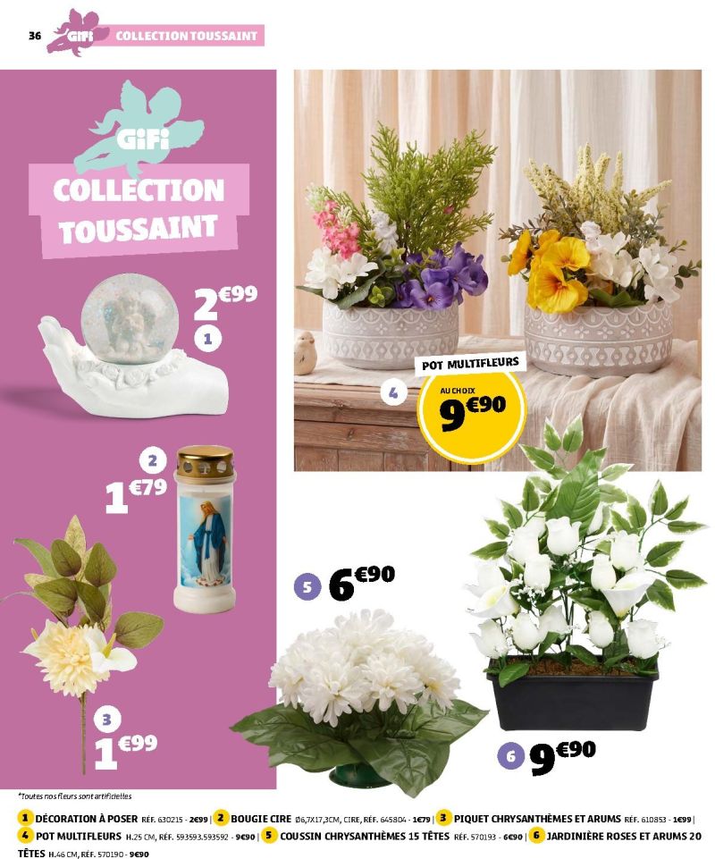 Gifi catalogue du 29/09 au 12/10/2026 – page 36