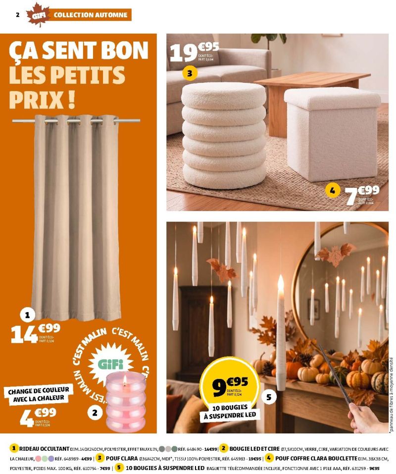 Gifi catalogue du 29/09 au 12/10/2026 – page 2