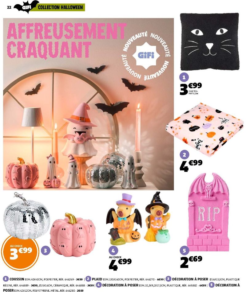 Gifi catalogue du 29/09 au 12/10/2026 – page 22