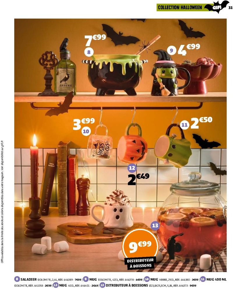 Gifi catalogue du 29/09 au 12/10/2026 – page 31
