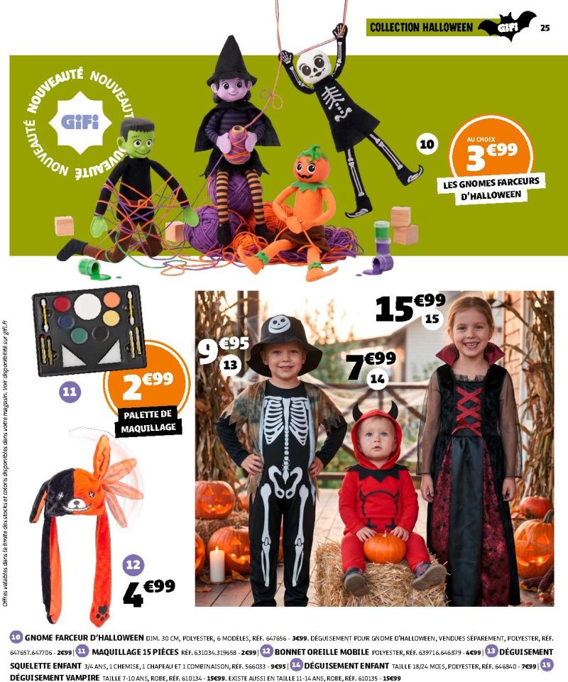 Gifi catalogue du 29/09 au 12/10/2026 – page 25