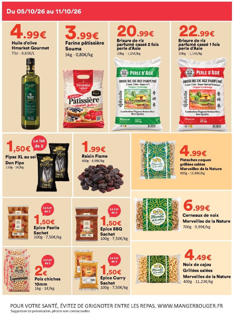 Hmarket catalogue du 05/10 au 11/10/2026 – page 6