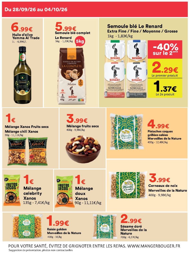 Hmarket catalogue du 28/09 au 04/10/2026 – page 7