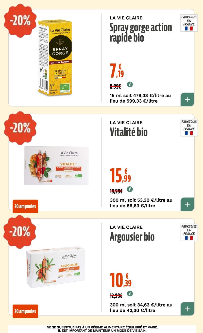 La Vie Claire catalogue du 01/10 au 31/10/2026 – page 47