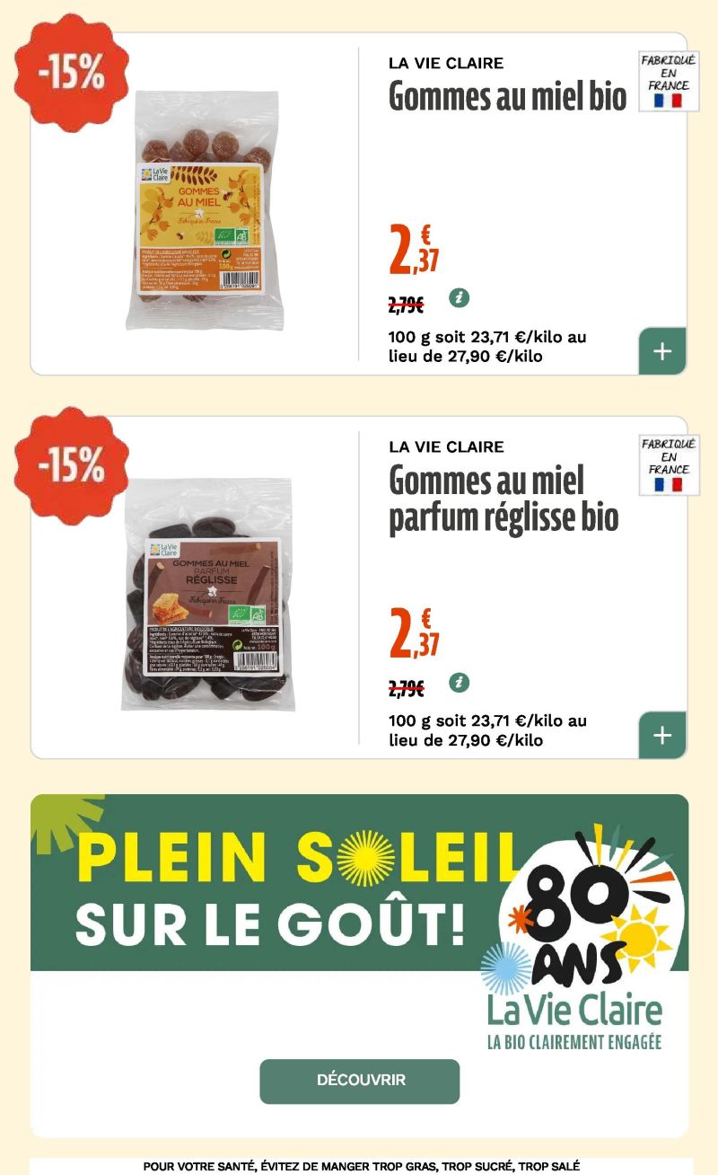 La Vie Claire catalogue du 01/10 au 31/10/2026 – page 37