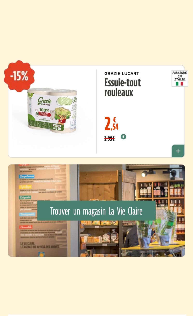 La Vie Claire catalogue du 01/10 au 31/10/2026 – page 74