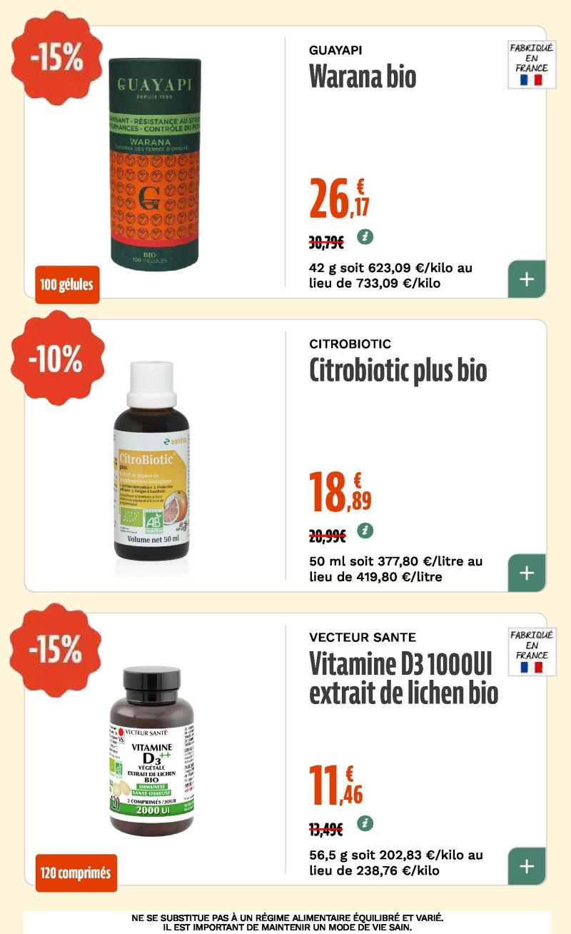 La Vie Claire catalogue du 01/10 au 31/10/2026 – page 50