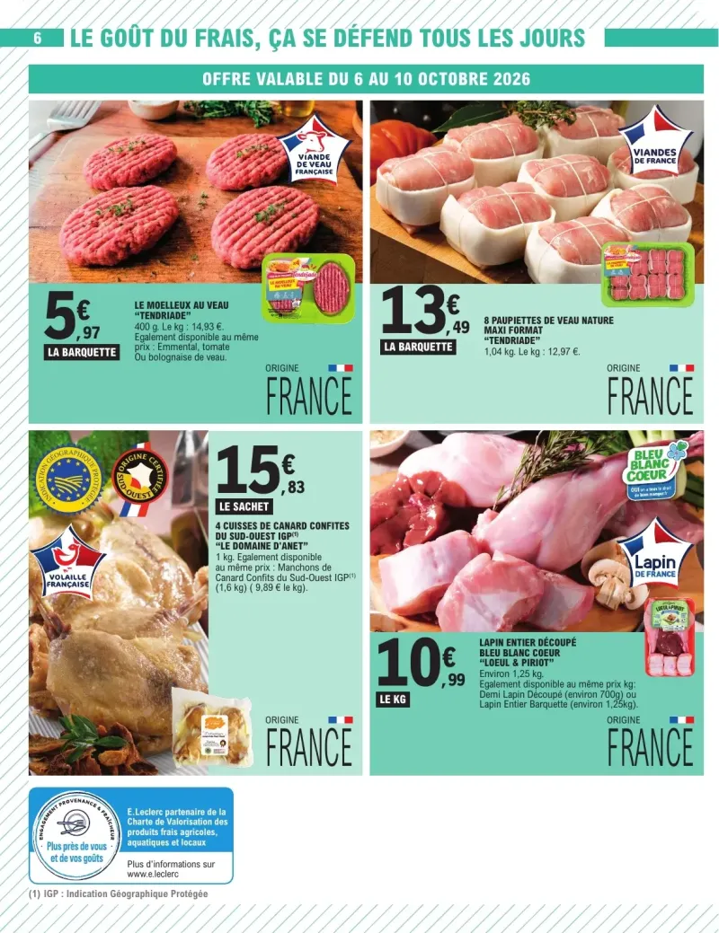 E.Leclerc catalogue du 06/10 au 18/10/2026 – page 6