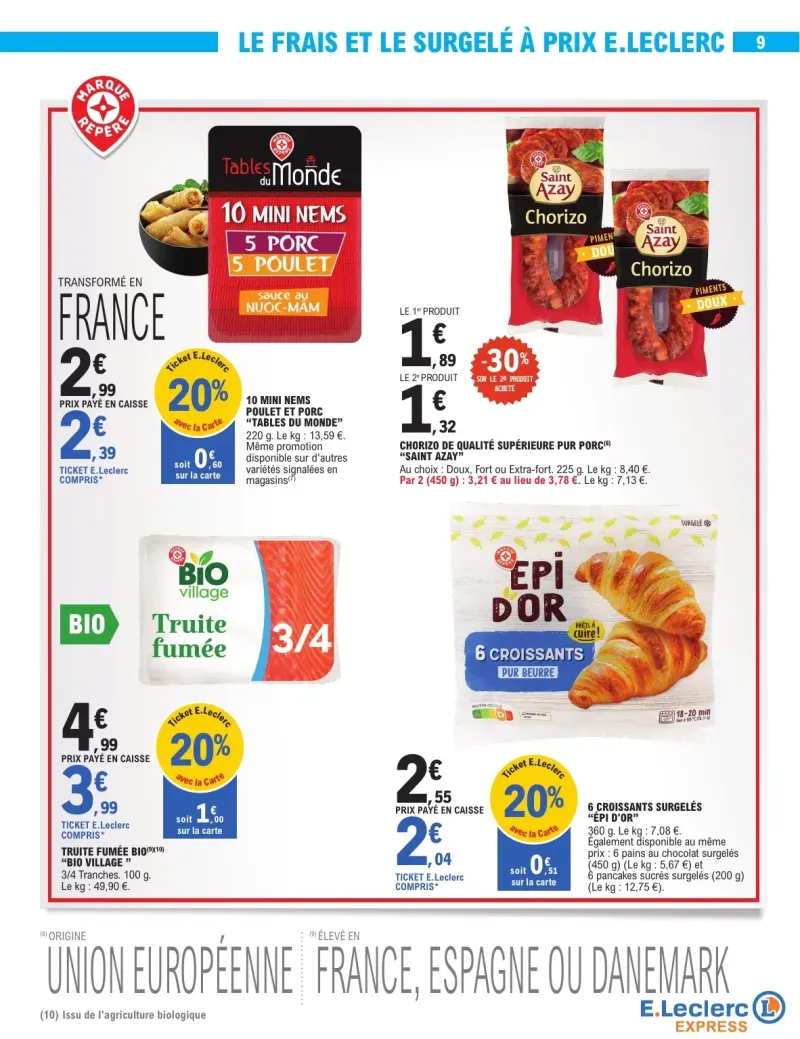 E.Leclerc catalogue du 06/10 au 18/10/2026 – page 9