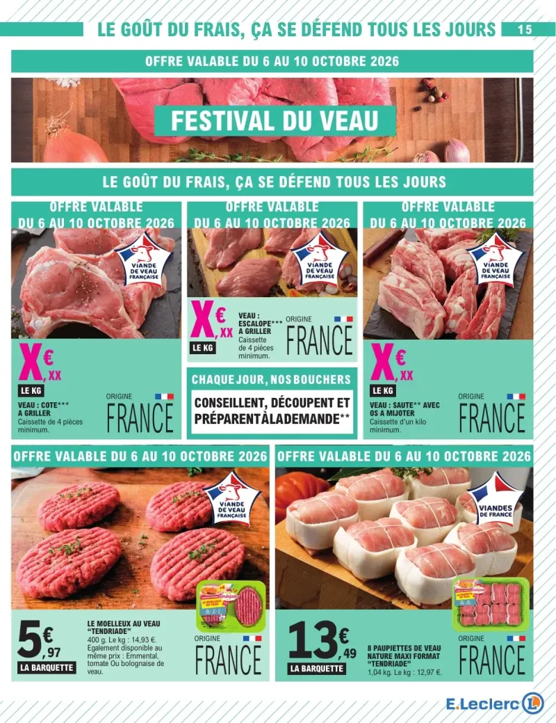 E.Leclerc catalogue du 06/10 au 18/10/2026 – page 15