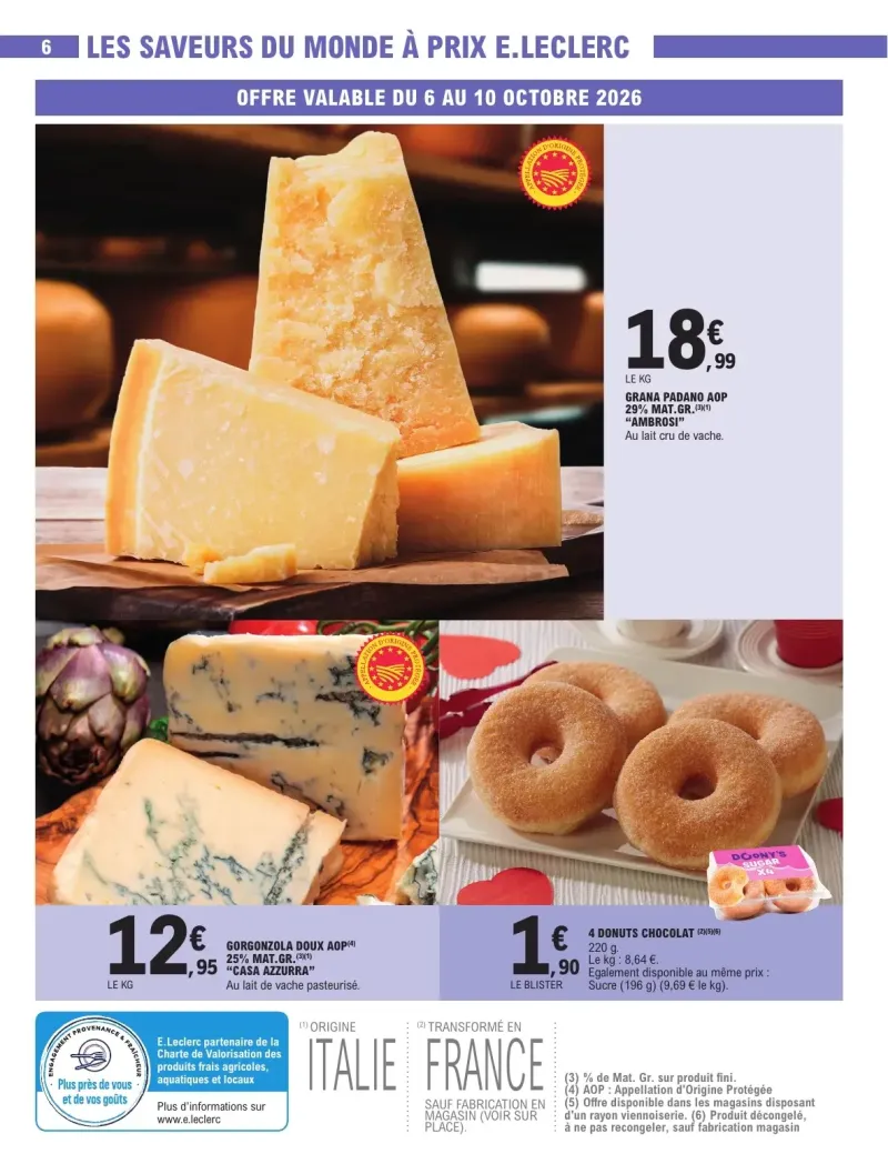 E.Leclerc catalogue du 06/10 au 18/10/2026 – page 6