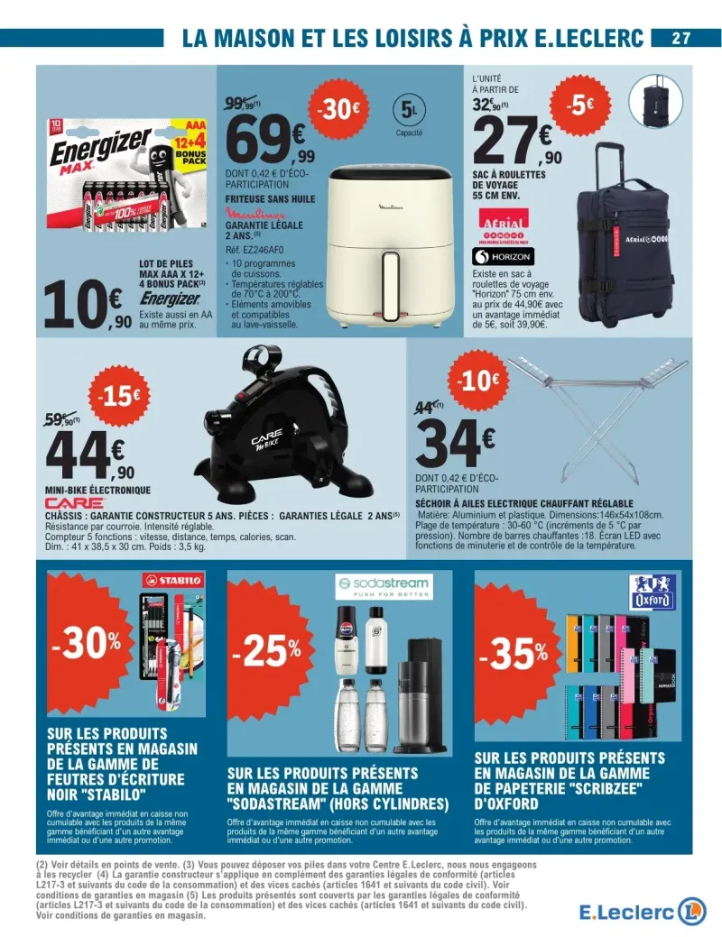 E.Leclerc catalogue du 06/10 au 18/10/2026 – page 27