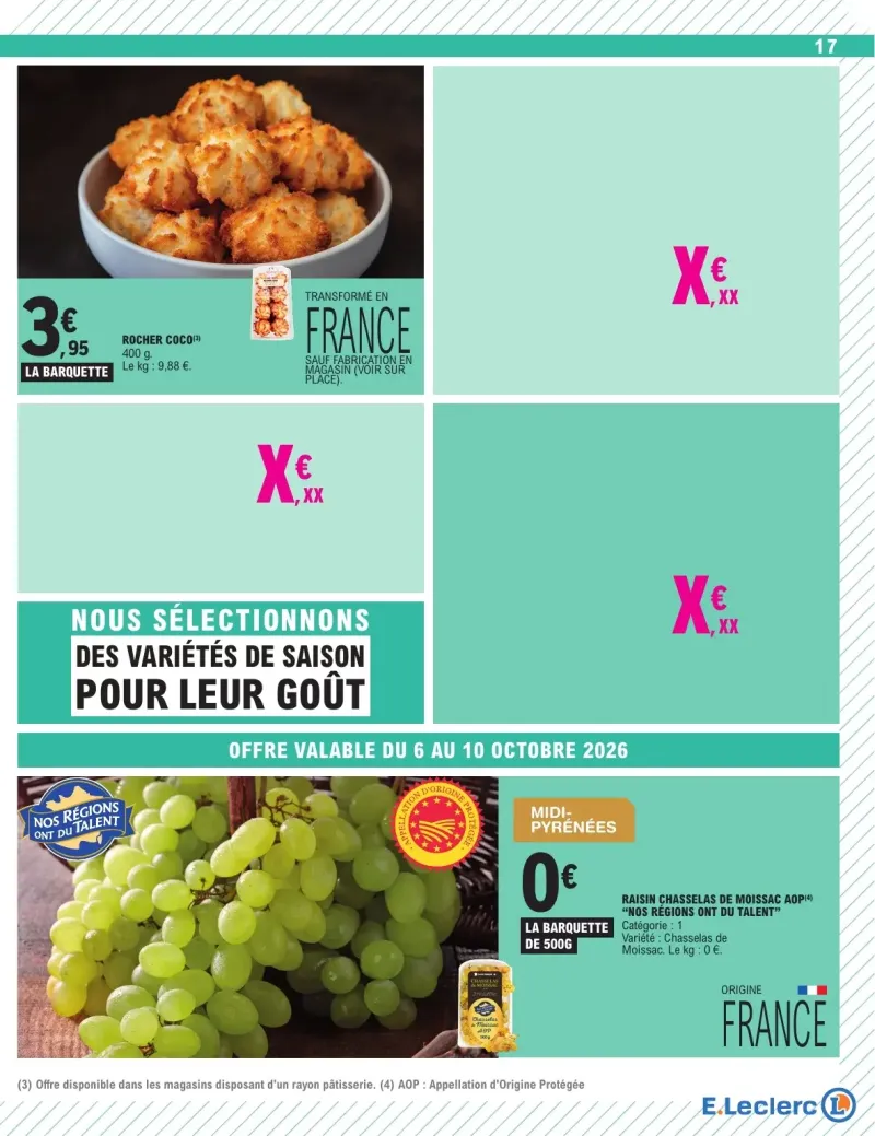 E.Leclerc catalogue du 06/10 au 18/10/2026 – page 17
