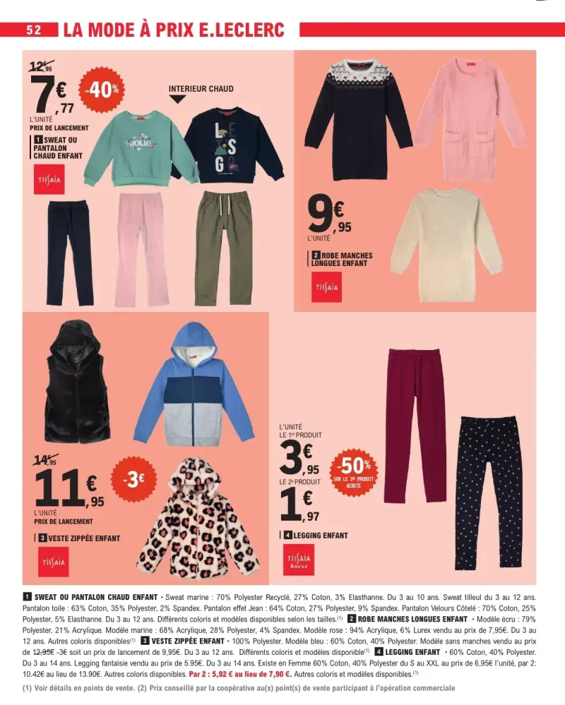E.Leclerc catalogue du 29/09 au 11/10/2026 – page 52