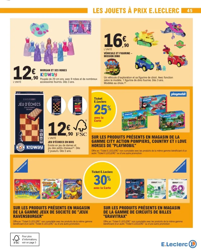 E.Leclerc catalogue du 29/09 au 11/10/2026 – page 45