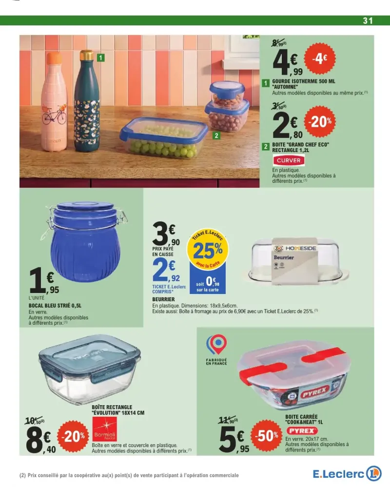 E.Leclerc catalogue du 29/09 au 11/10/2026 – page 31