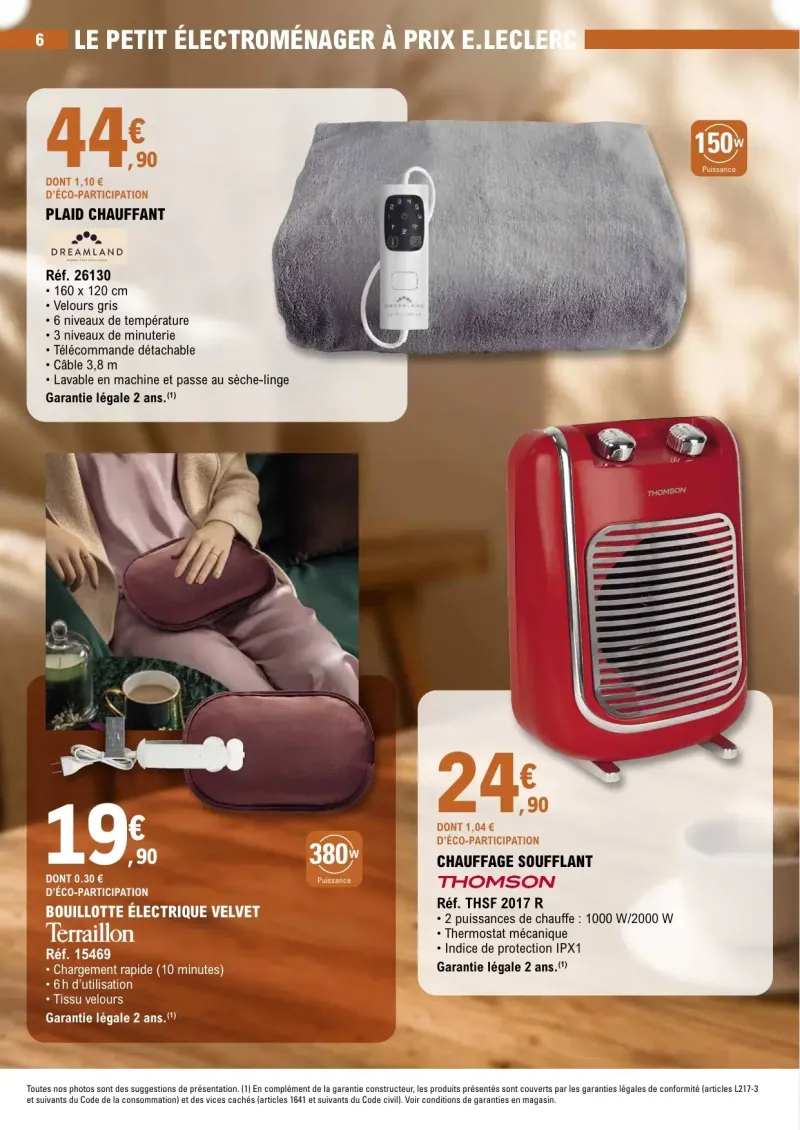 E.Leclerc catalogue du 29/09 au 11/10/2026 – page 6