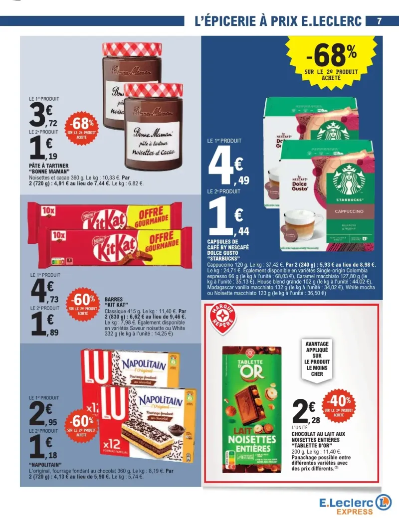 E.Leclerc catalogue du 29/09 au 11/10/2026 – page 7