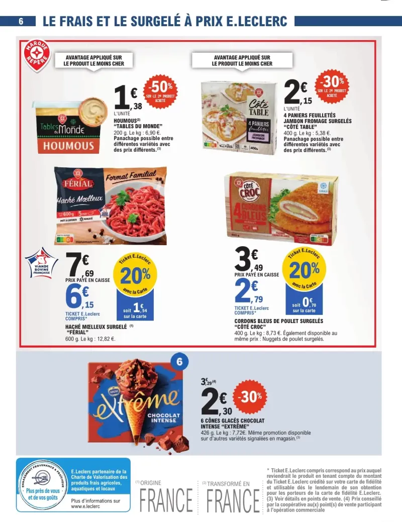 E.Leclerc catalogue du 29/09 au 11/10/2026 – page 6