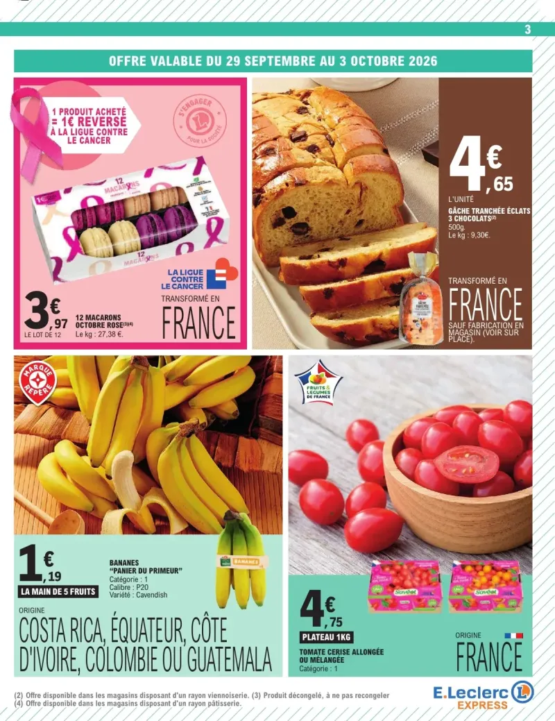 E.Leclerc catalogue du 29/09 au 11/10/2026 – page 3