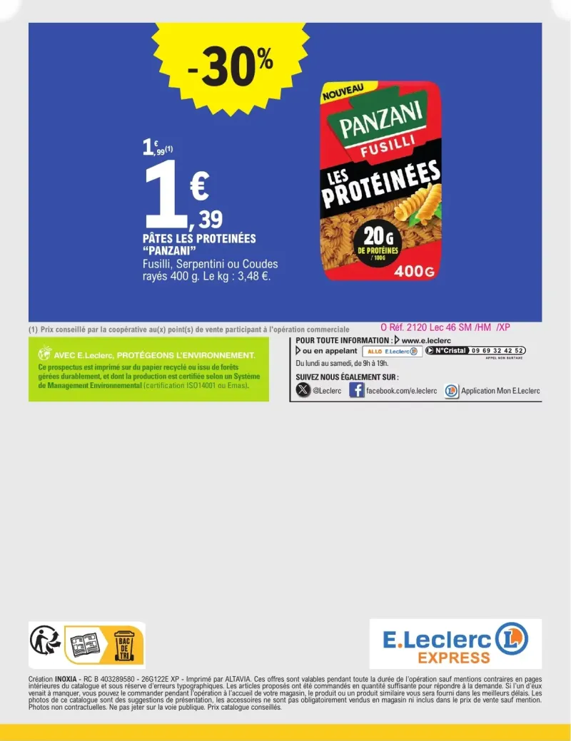 E.Leclerc catalogue du 29/09 au 11/10/2026 – page 12