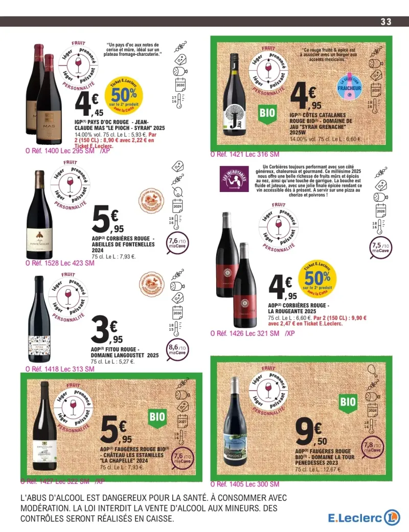 E.Leclerc catalogue du 29/09 au 11/10/2026 – page 33