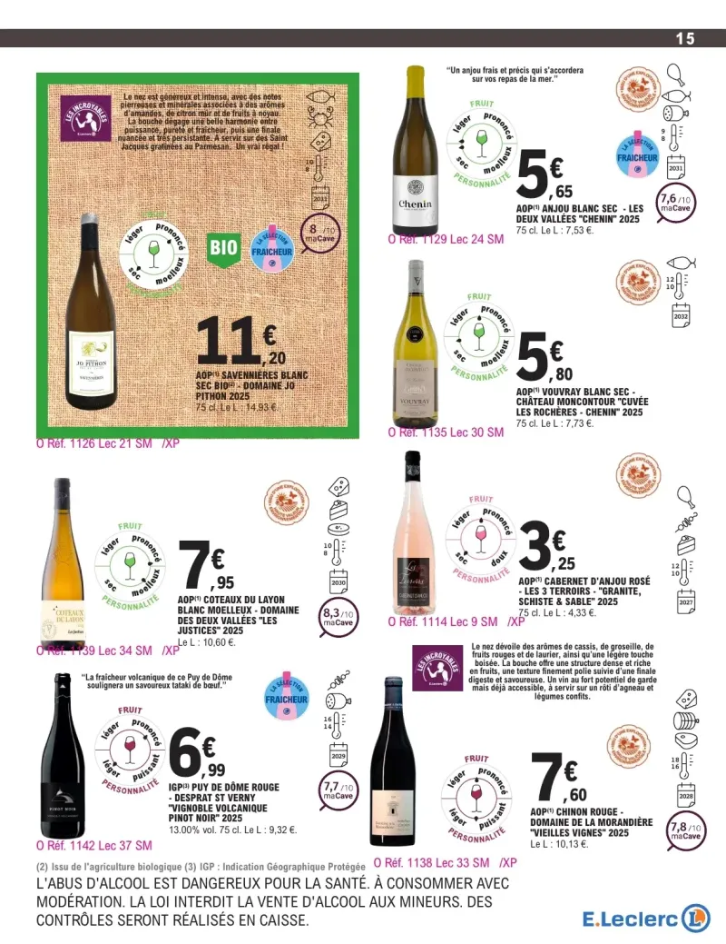 E.Leclerc catalogue du 29/09 au 11/10/2026 – page 15