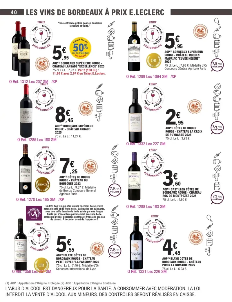 E.Leclerc catalogue du 29/09 au 11/10/2026 – page 40